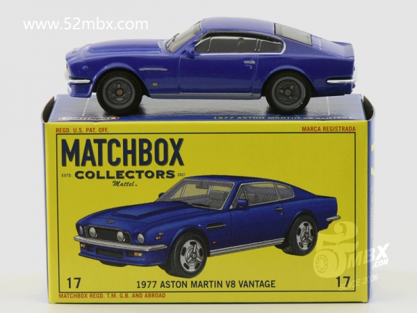 MATCHBOX HVW22 1977 Aston Martin V8 Vantage 1/64 MATCHBOX