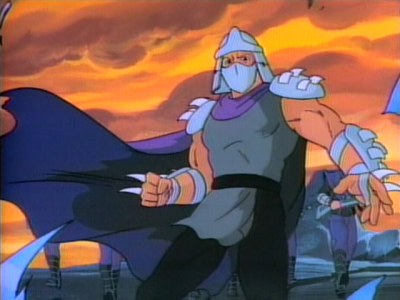 The Shredder, as seen in the series' opening theme sequence, and some Foot soldiers. Picture from wikimedia.org. Thank you!